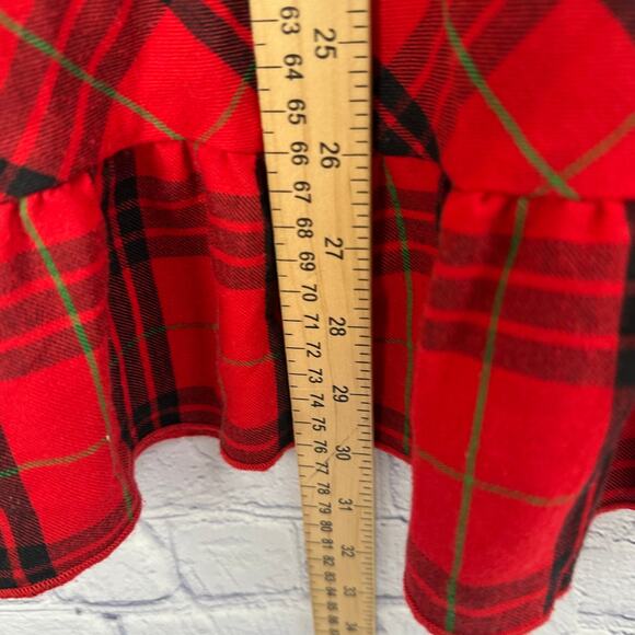 Disney Store Minnie Mouse Long Sleeve Christmas Nightgown Pajama Girl Med 7/8 - Picture 8 of 10